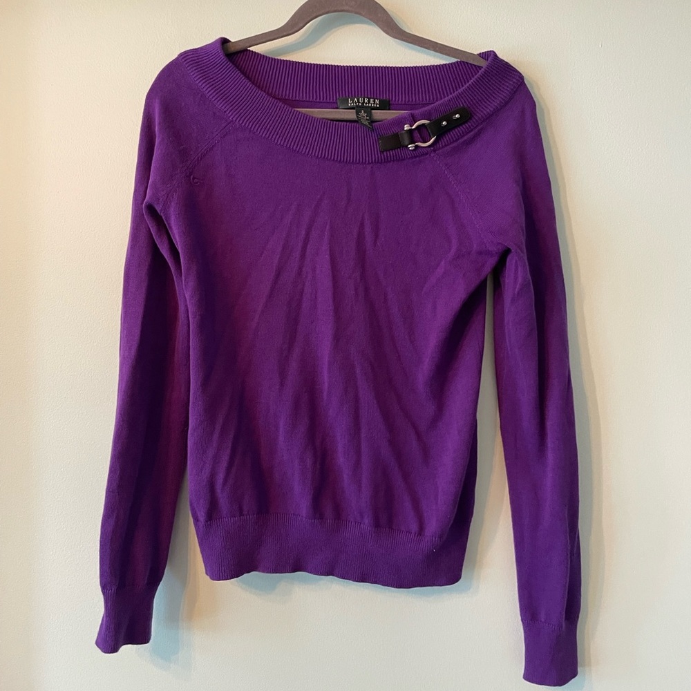 Purple Lauren Ralph Lauren Sweater